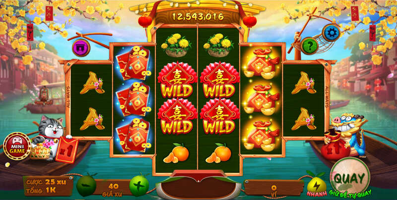 Giới thiệu Game slot Sắc Xuân Chợ Tết Fa88